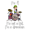 I’m 4 - Girl Drummer