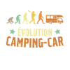 Évolution Camping Car Humour Cadeau