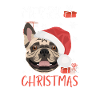 French Bulldog Merry Christmas