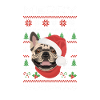 French Bulldog Merry Christmas