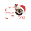 Français Bulldog Joyeux Noël