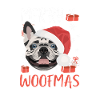 French Bulldog Merry Christmas