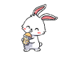 Drinking Boba Bubble Tea Kawaii Anime Rabbit Lover