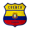 Cuenca Drapeaux de l'Equateur