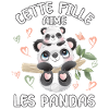 Dieses Mädchen Liebt Pandas
