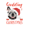 French Bulldog Merry Christmas