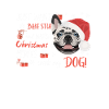 French Bulldog Merry Christmas