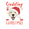 Golden Retriever Merry Christmas