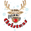Joyeux renne de Noël