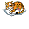 Lieblings Schlafshirt Tiger