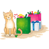 Weihnachtskatze
