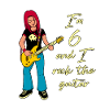 I'm 6 - Girl Guitarist