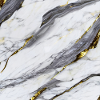 Marble White Gold Structure