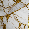 Marbling white-gold marble stone texture