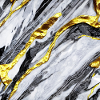 Marble gold structure