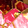 Marble rose gold texture