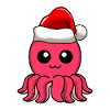 Octopus Comic Christmas
