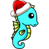 Seahorse Comic Christmas