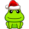 Frog Comic Christmas