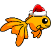 Goldfisch Comic Weihnachten