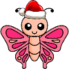 Butterfly Comic Christmas