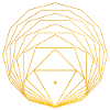 Reagular Polygons Sacred Geometry Gold