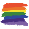 Rainbow Paint Brushes (Large)