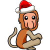 Monkey Comic Christmas