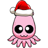 Octopus Comic Christmas