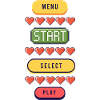 Menu Start Select Play - Gaming T-Shirt