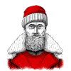Santa Claus Hipster