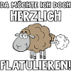 Herzlich flatulieren
