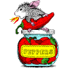 Rat and peppers
