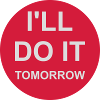 do it tomorrow quote