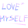 I myself self-love line
