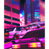 Vaporwave Aesthetic Synthwave City