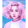 Pastel Aesthetic Cute Anime Girl