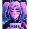 Pastel Aesthetic Sad Anime Girl