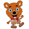 BÄR - TEDDY - TEDDYBÄR - WANDERN - BERGE - TIER