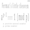 Fermat's little theorem