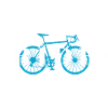 Fahre Fahrrad