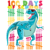 School 100th Day Dinosaur 100 Days Of School