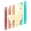Alpacas LLamas Mammals Alpaca Silhouette