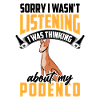 Podenco was distracted Spanish Podenco