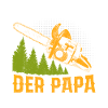 Der Papa Will Holz Machen