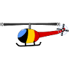 Helicopter Belgium Flag Children