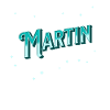 Martin Namen personalisiert