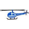 Helicopter Greece Flag Children