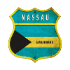 Nassau Bahamas flag crest design