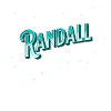 Randall's name personalized